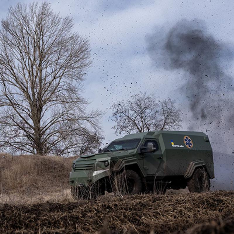 Save the heroes. Fundraiser for armored evacuation vehicles